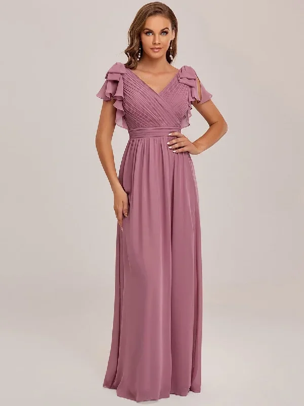 ruffles-sleeves-evening-dress-ez07709