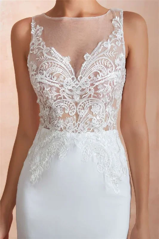 sheer-lace-sleeveless-mermaid-long-wedding-dress