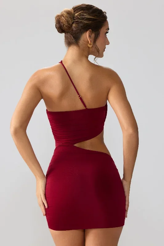 shyla-ruched-cut-out-mini-dress-ruby