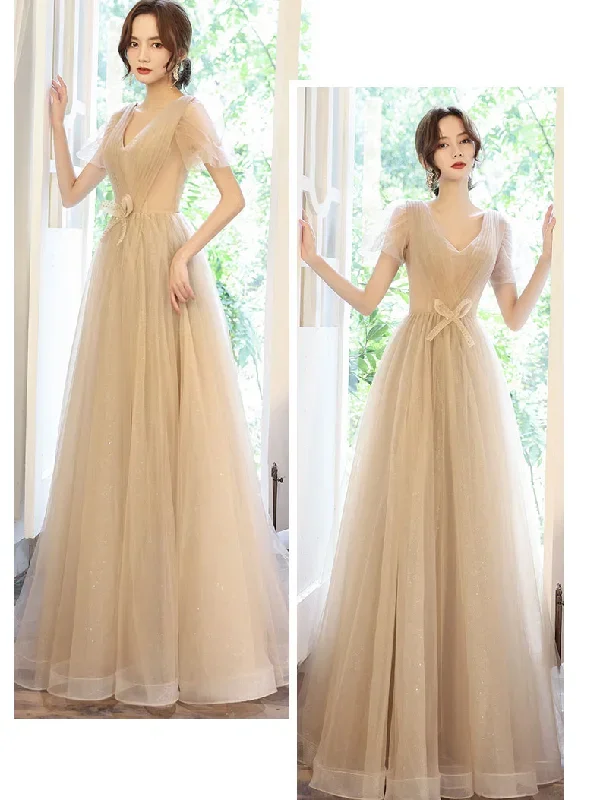 simple-a-line-champagne-long-prom-dress-champagne-bridesmaid-dress