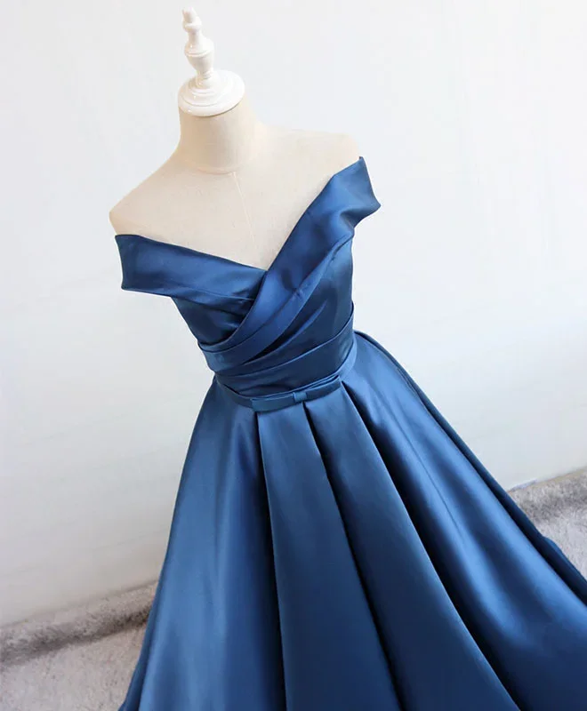 simple-blue-satin-long-prom-dress-blue-formal-dress