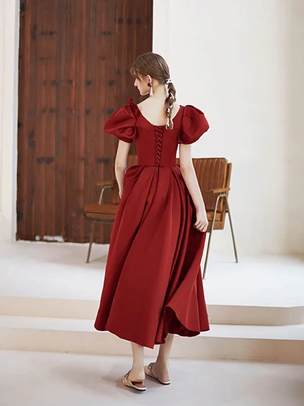 simple-v-neck-burgundy-satin-tea-length-prom-dress-burgundy-evening-dress