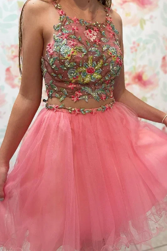 two-piece-pink-floral-embroidery-short-homecoming-dress