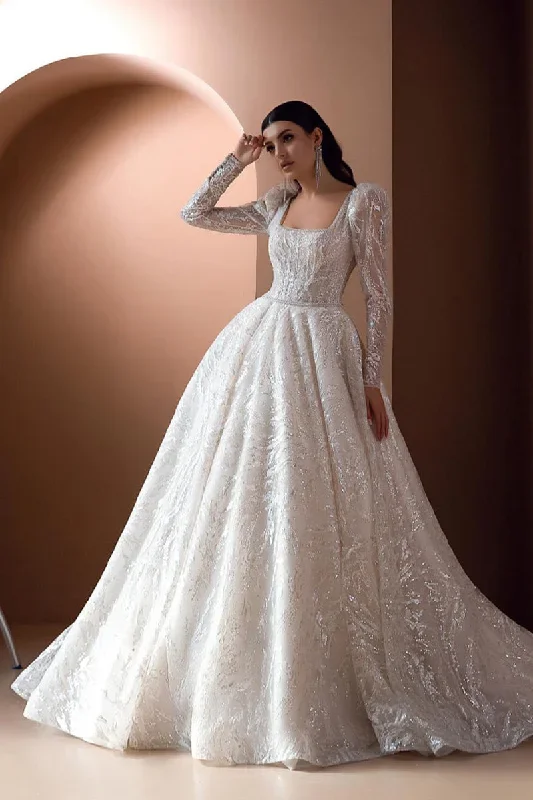 Victoria Beaded A-line Wedding Dress