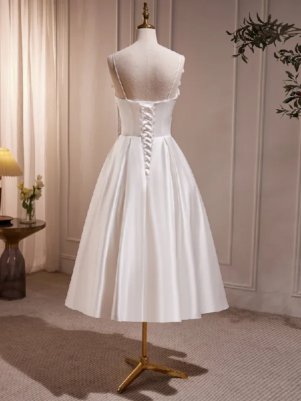 white-v-neck-satin-tea-length-prom-dress-white-formal-dress-with-beading