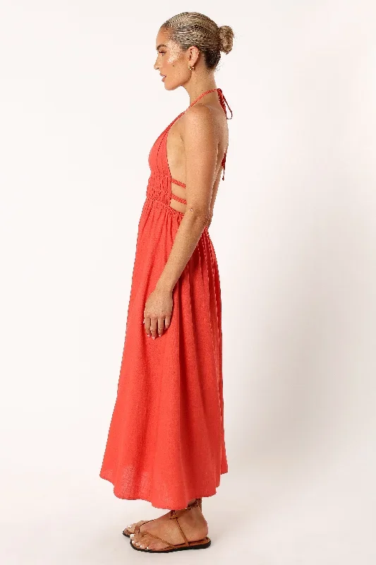 wilder-halterneck-maxi-dress-coral-red