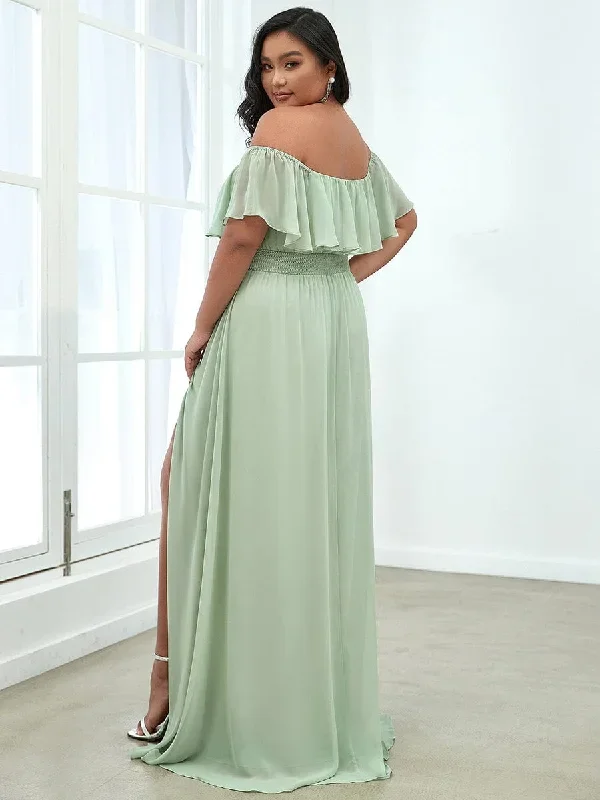 womens-a-line-off-shoulder-ruffle-thigh-split-bridesmaid-dress-es00969