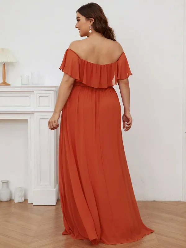 womens-a-line-off-shoulder-ruffle-thigh-split-bridesmaid-dress-es00969