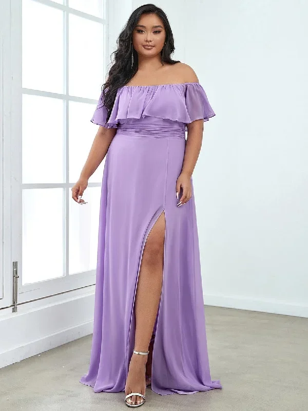 womens-a-line-off-shoulder-ruffle-thigh-split-bridesmaid-dress-es00969