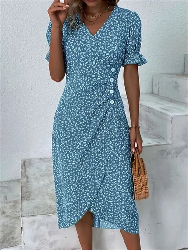 womens-casual-dress-wrap-dress-floral-dress-floral-button-print-v-neck-midi-dress-fashion-classic-daily-holiday-short-sleeve-regular-fit-black-dark-red-yellow-summer-spring-s-m-l-xl-xxl