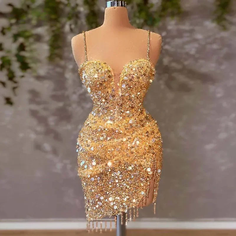 yellow-cocktail-dresses-spaghetti-strap-bead-mini-evening-formal-gowns-sparkle-tassel-elegant-dress-women-for-wedding-party